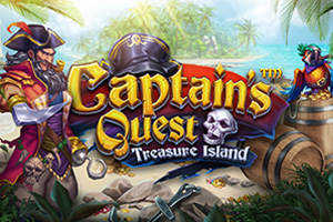 Captains Quest Treasure Island by Betsoft