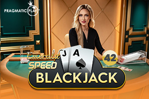 Speed Blackjack 42 Emerald by Pragmatic Play Live