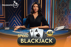Speed Blackjack 45 Azure by Pragmatic Play Live