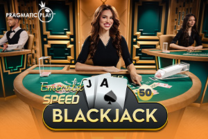Speed Blackjack 50 Emerald by Pragmatic Play Live