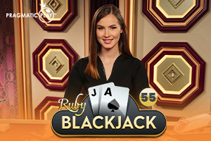 Blackjack 55 Ruby by Pragmatic Play Live