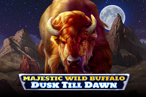 Majestic Wild Buffalo Dusk Till Dawn