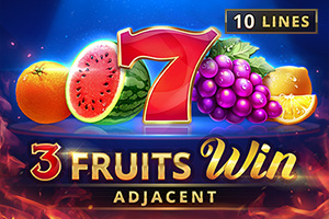 3 Fruits Win 10 lines by Playson