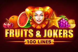 Fruits n Jokers 100 lines by Playson