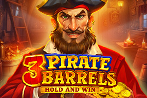 3 Pirate Barrels Hold and Win by Playson