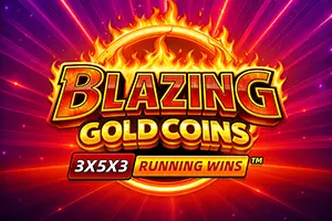Blazing Gold Coins RUNNING WINS by Fugaso