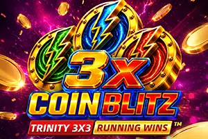 3X Coin Blitz Trinity Running Wins 3x3 by Fugaso