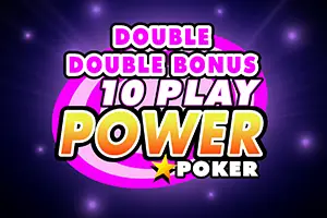 Double Double Bonus - 10 Play Power Poker